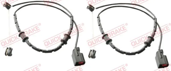 Warning Contact, brake pad wear